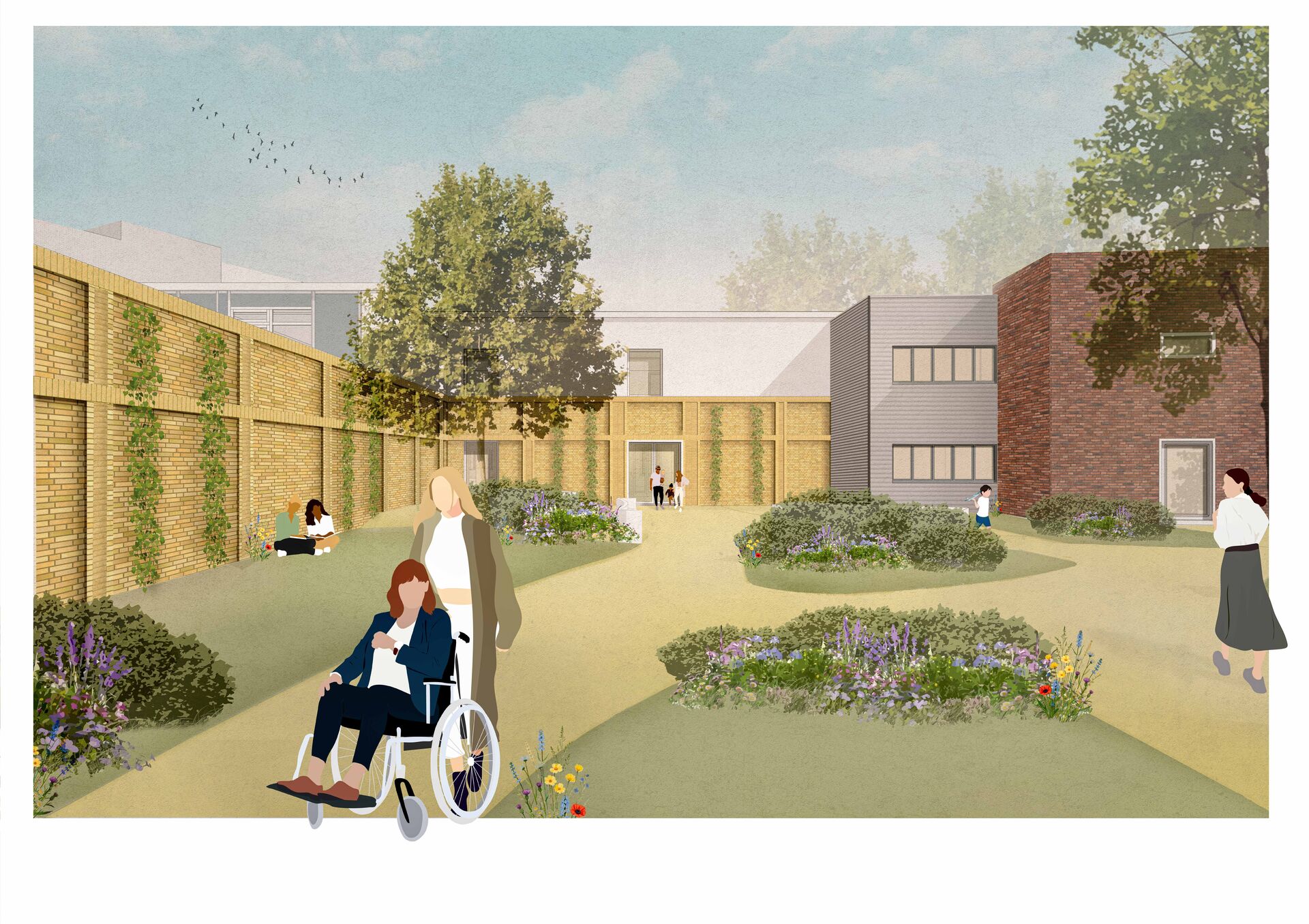 Aanheling gevel Liduina: nieuwe verbinding tussen zorg, natuur en architectuur