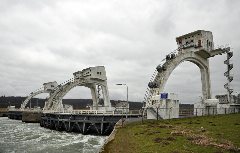 Barrage ensemble Nederrijn en Lek 
