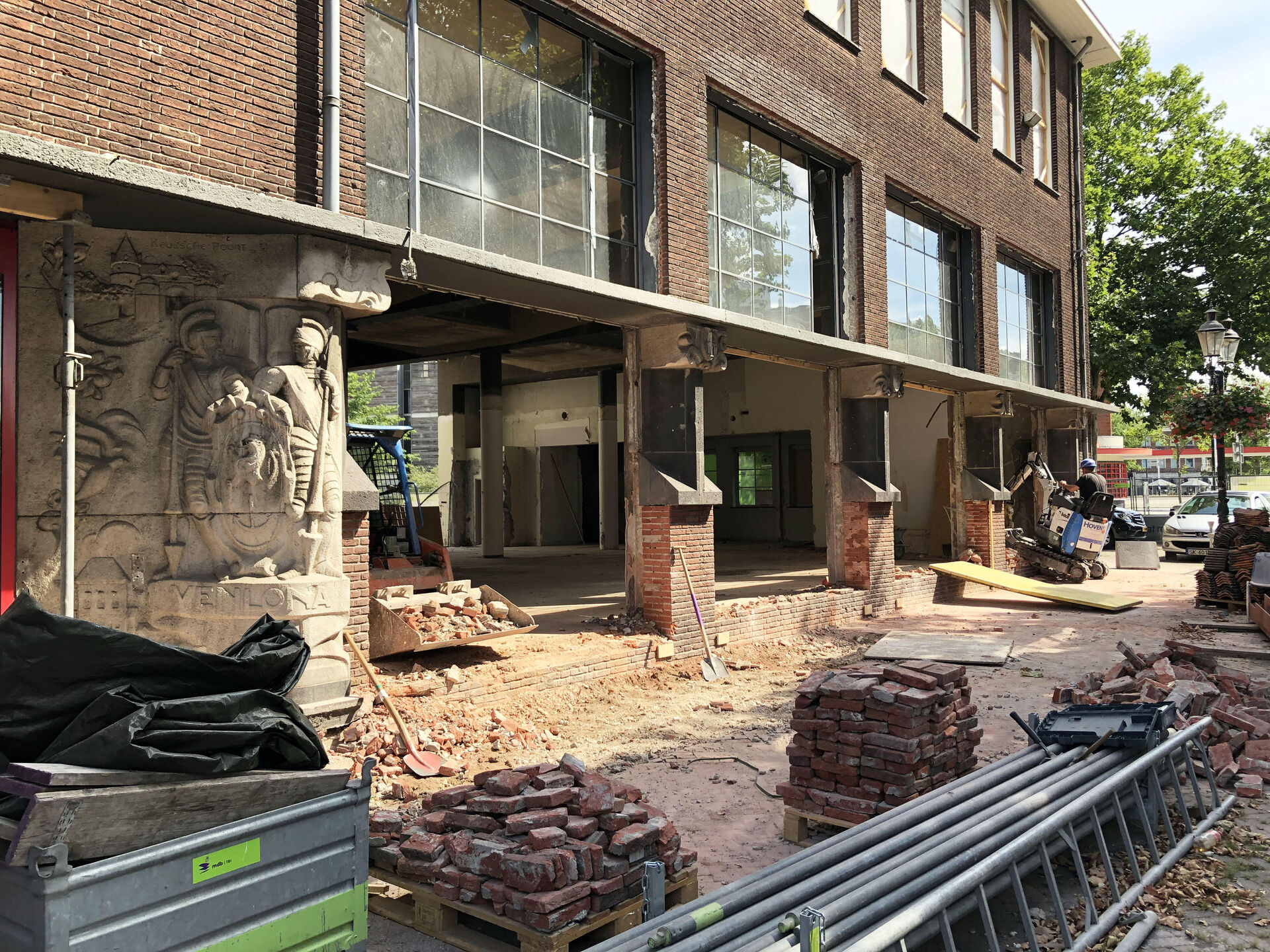 Opbouwfase Museum van Bommel van Dam gestart!
