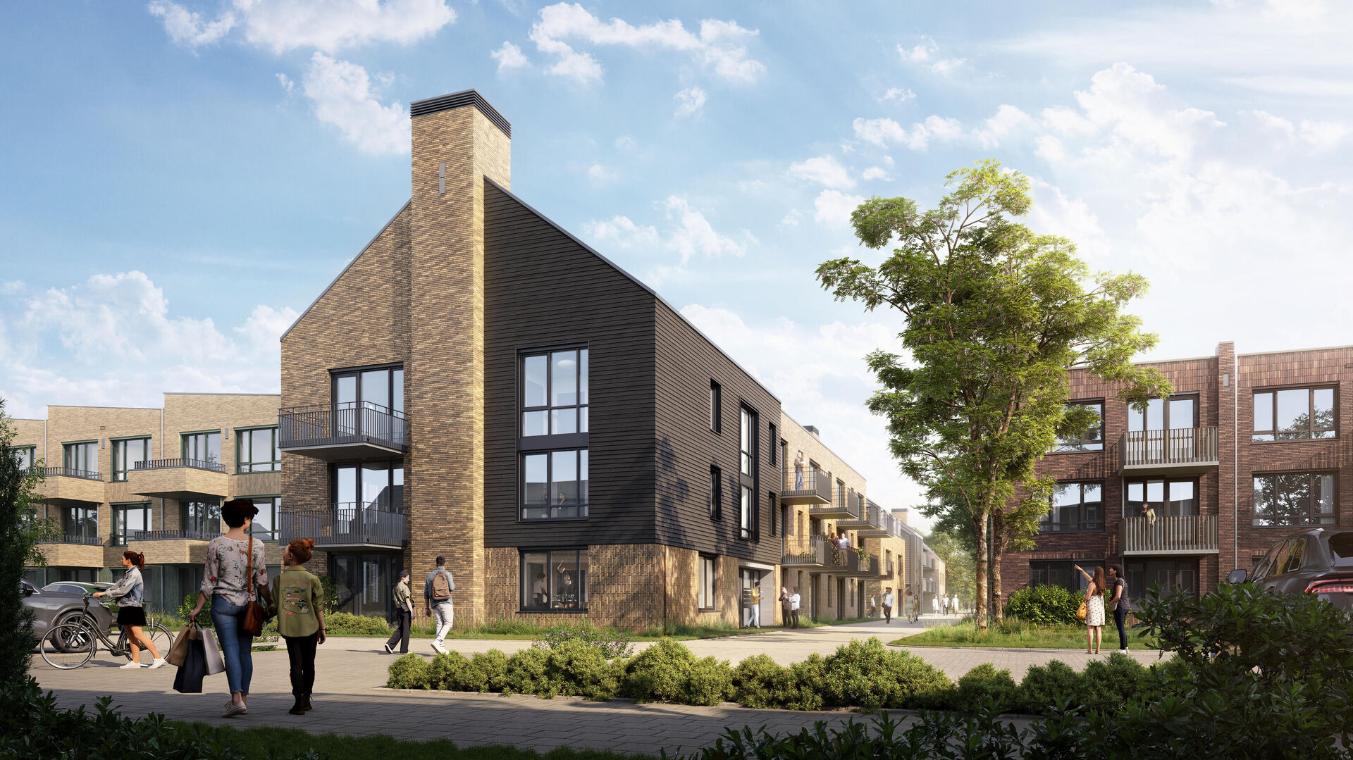 Park Vossenberg: sociale woningbouw