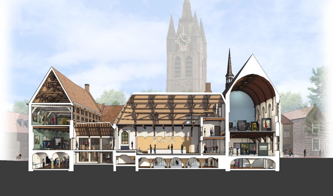 Preliminary design Prinsenhof ready